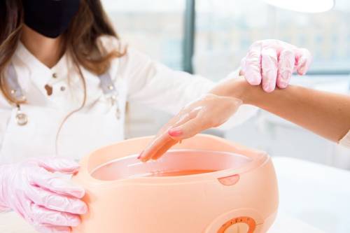 Paraffin manicure store